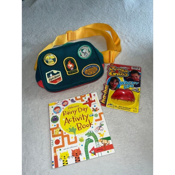 Peanuts Fanny pack, usborne activity book - Picture 1 of 4